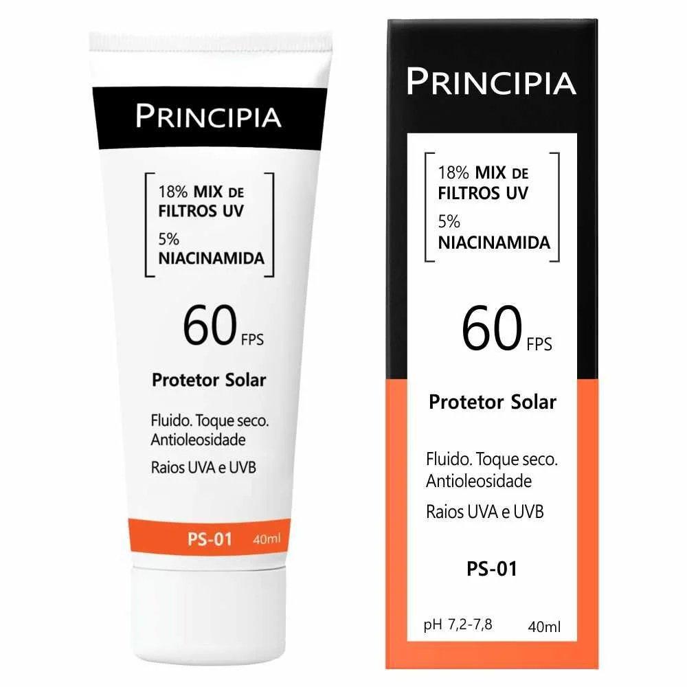Protetor Solar Facial Principia Ps-01 Fps 60 40ml - 1