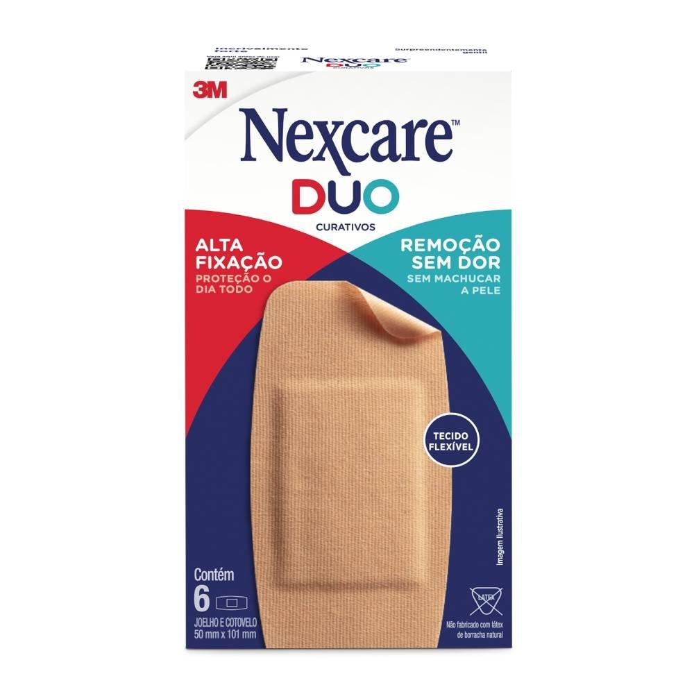 Curativo Nexcare Duo Joelho E Cotovelo Com 6 - 1