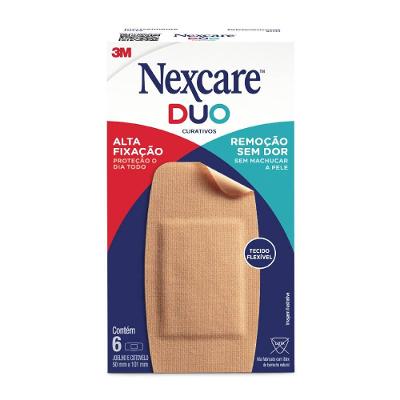 Curativo Nexcare Duo Joelho E Cotovelo Com 6