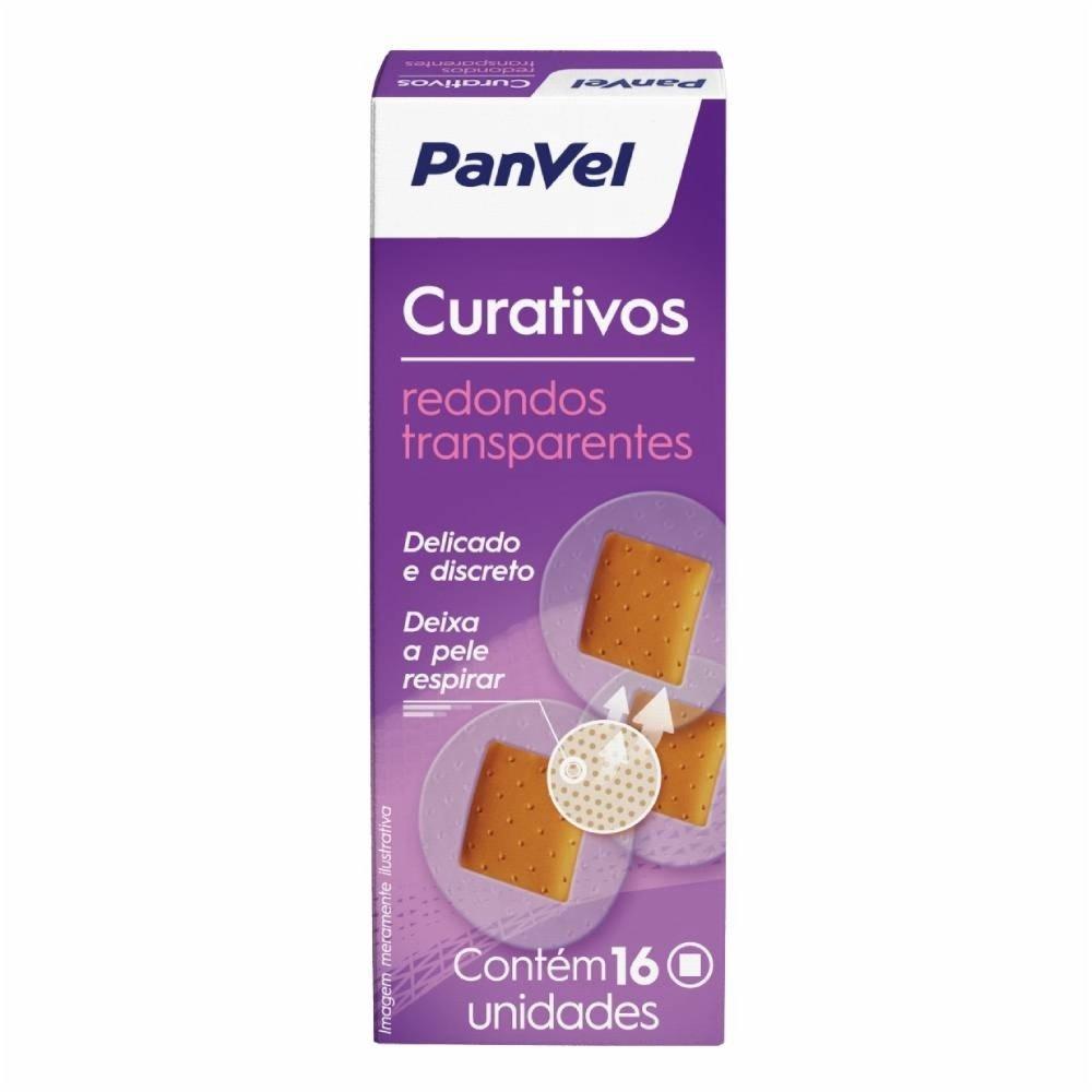 Curativo Panvel Transparente Redondo Com 16 Unidades - 1