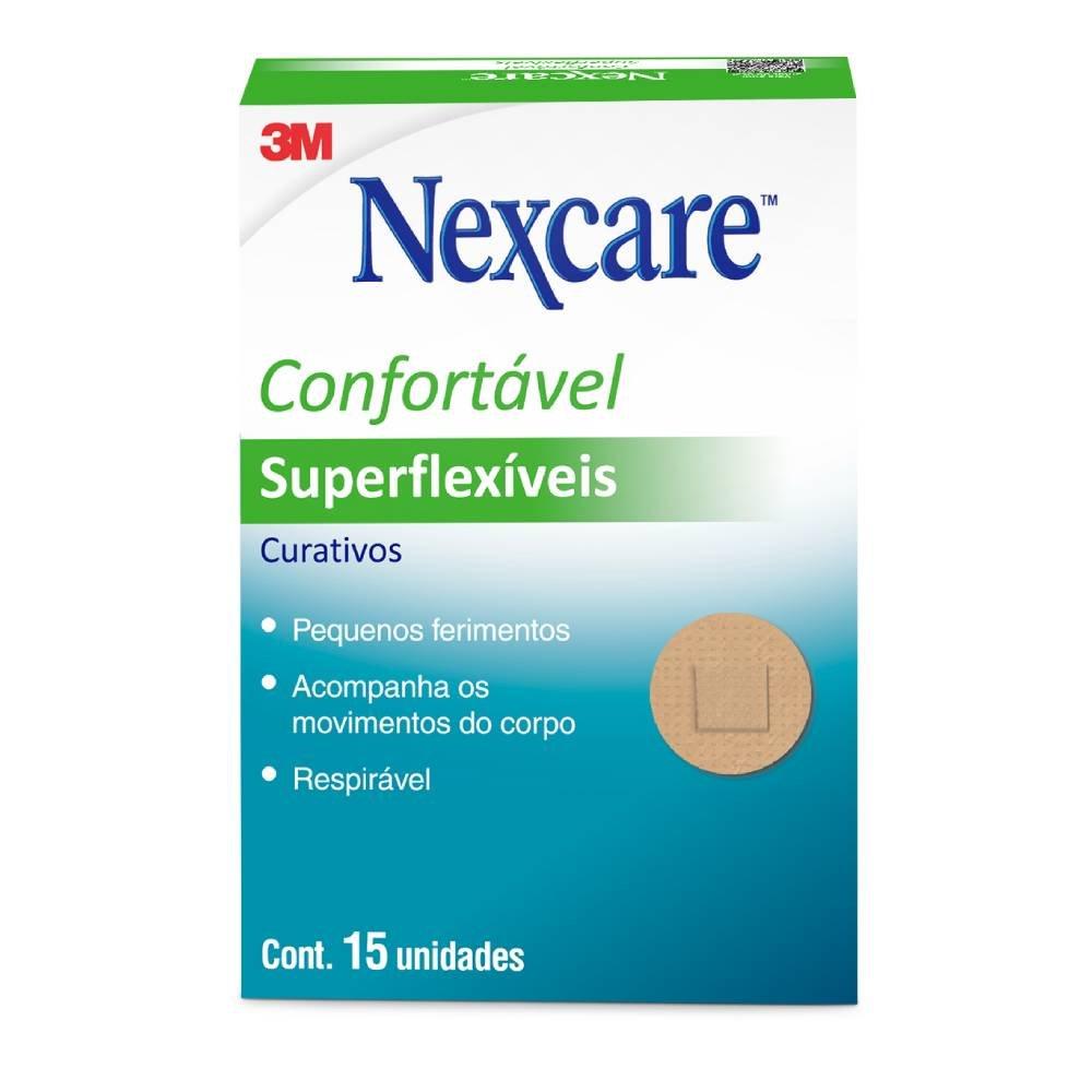 Curativos Nexcare Superflexiveis Redondo Com 15 - 1