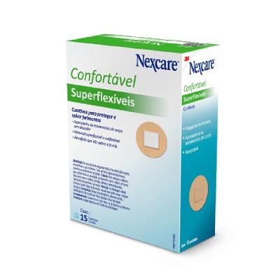 Curativos Nexcare Superflexiveis Redondo Com 15
