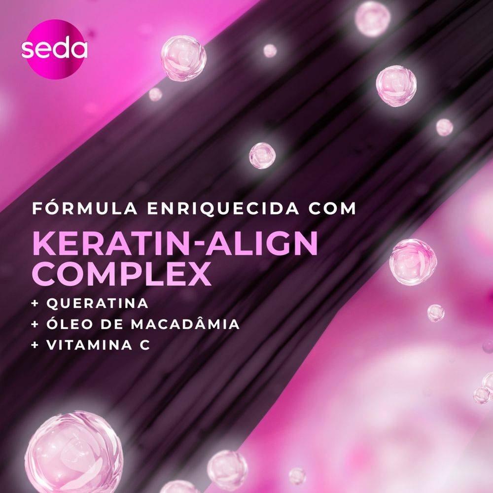 Kit Seda Liso Perfeito Shampoo 300ml + Condicionador 190ml - 5