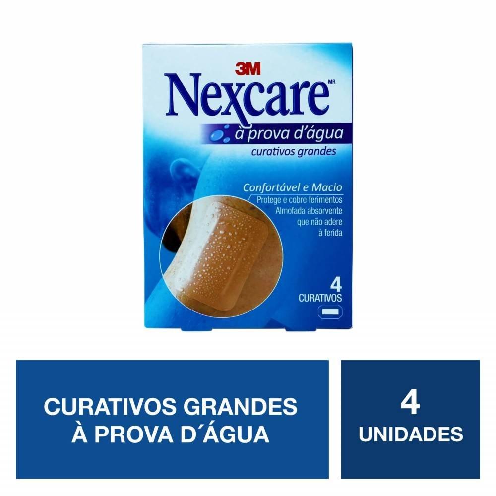 Curativos Nexcare Grandes A Prova Dagua Com 4unidades - 1