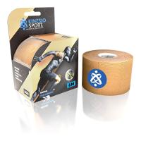Bandagem Elástica Adesiva Kinesio Sport Bege - 2