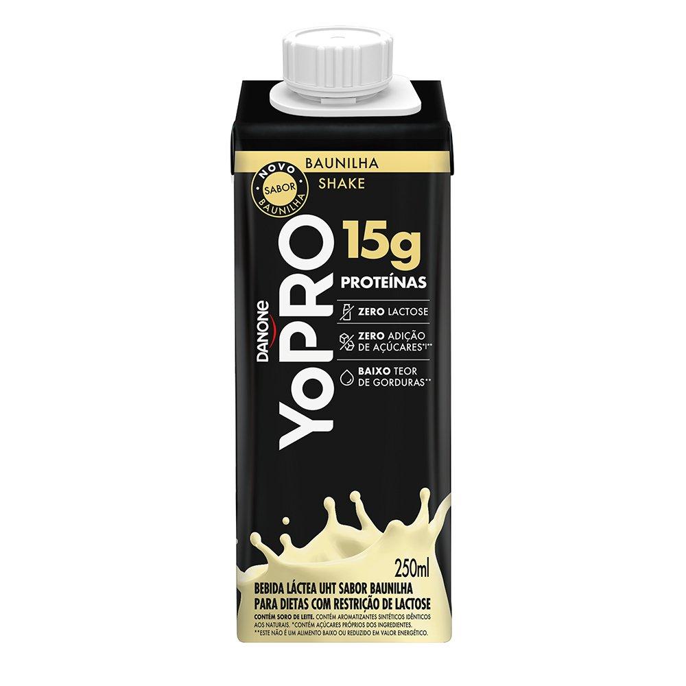 Yopro Bebida Láctea Uht Baunilha 15g De Proteínas 250ml - 1