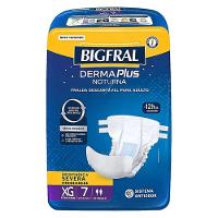 Fralda Adulto Bigfral Derma Plus Noturna Xg 7 Unidades - 6