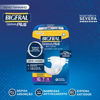Fralda Adulto Bigfral Derma Plus Noturna Xg 7 Unidades - 8