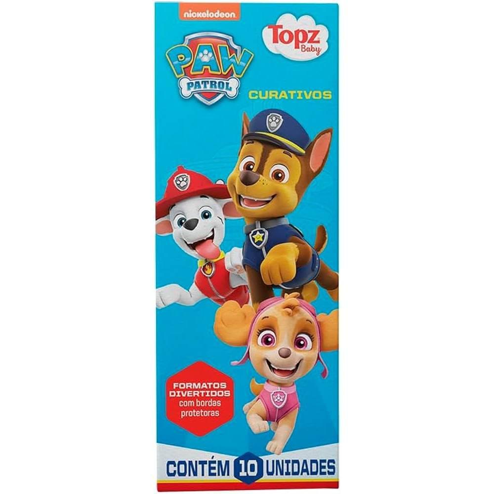 Curativos Patrulha Canina Chase Topz 10 Unidades - 1