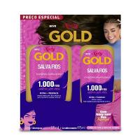 Kit Niely Gold Salva Fios Shampoo 275ml+condicionador 175ml - 1