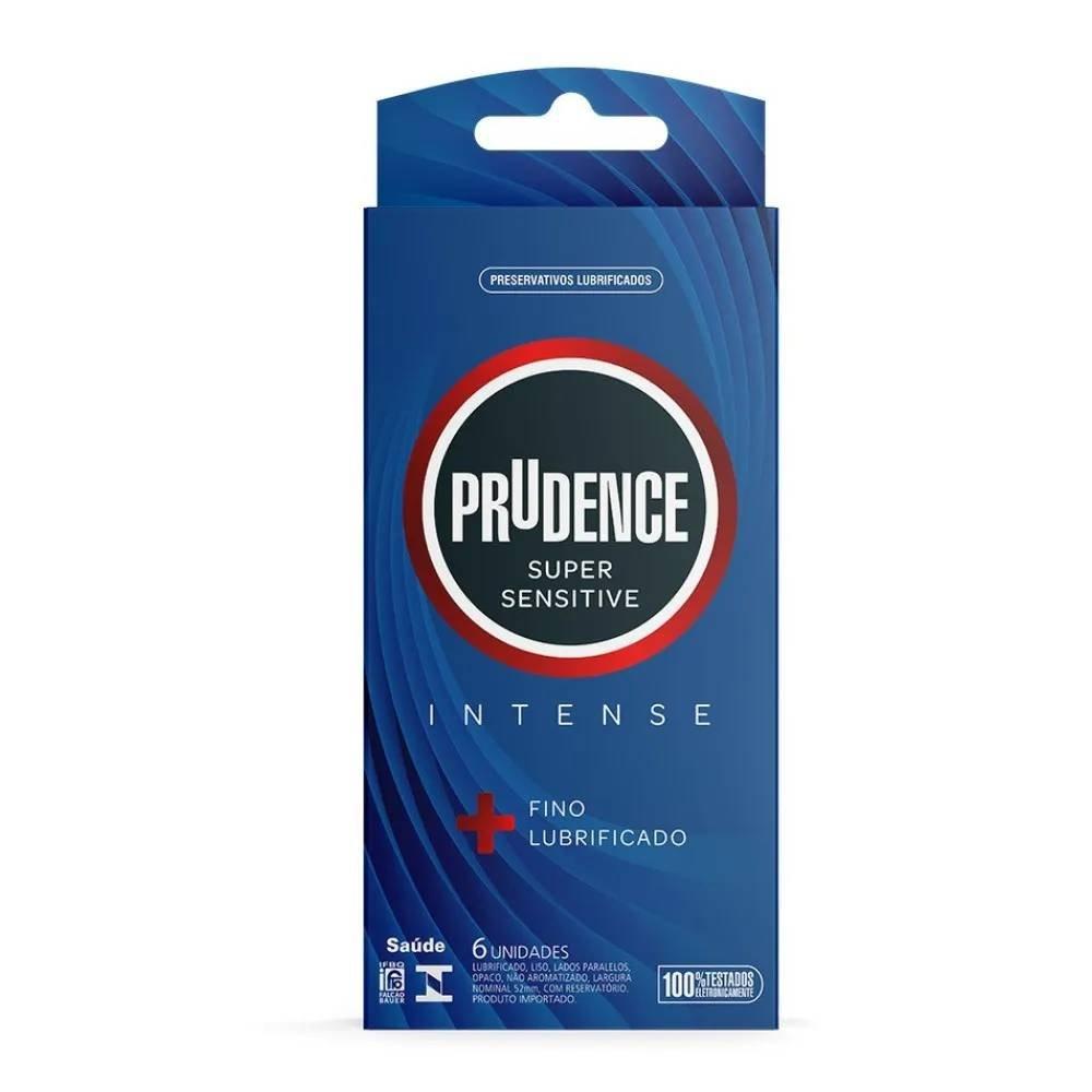 Preservativo Prudence Super Sensitive Intense 6 Unidades - 1