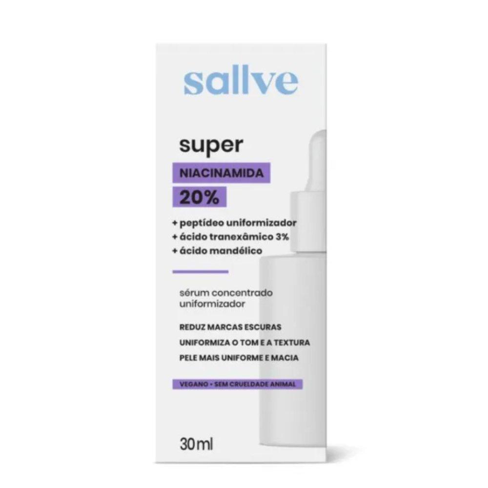 Sérum Facial Anti-idade Super Niacinamida 20% Sallve 30ml - 2