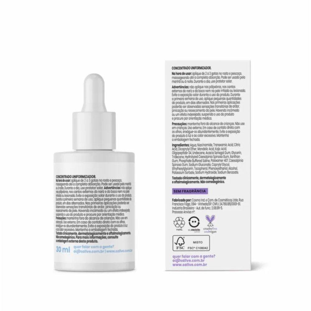 Sérum Facial Anti-idade Super Niacinamida 20% Sallve 30ml - 3