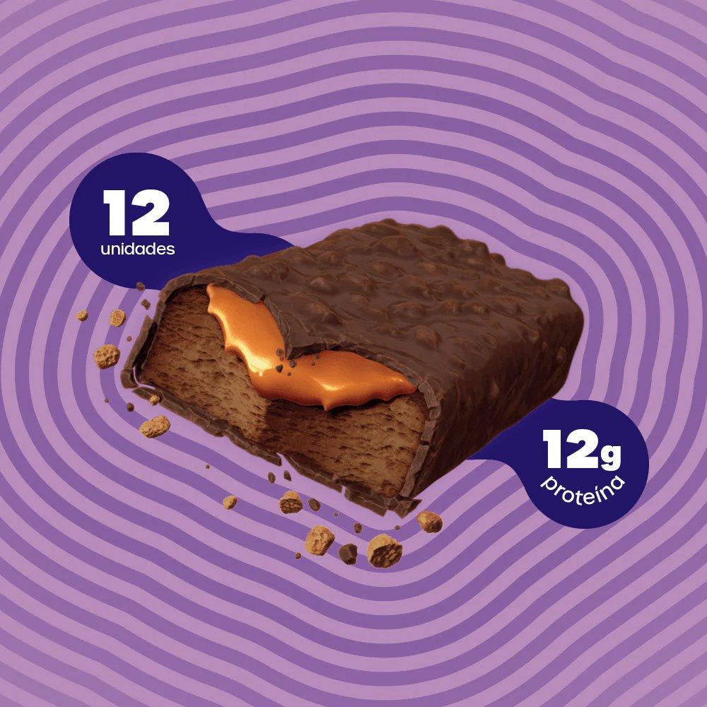 Barra De Proteína Bold Thin Caramelo Crocante 40g - 2