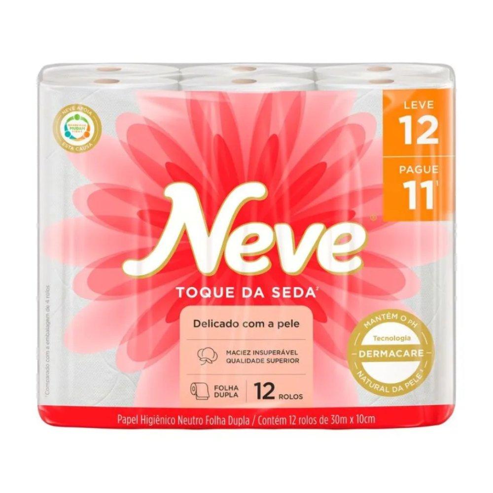 Papel Higiênico Neve Toque Seda Leve 12 Pague 11 - 1