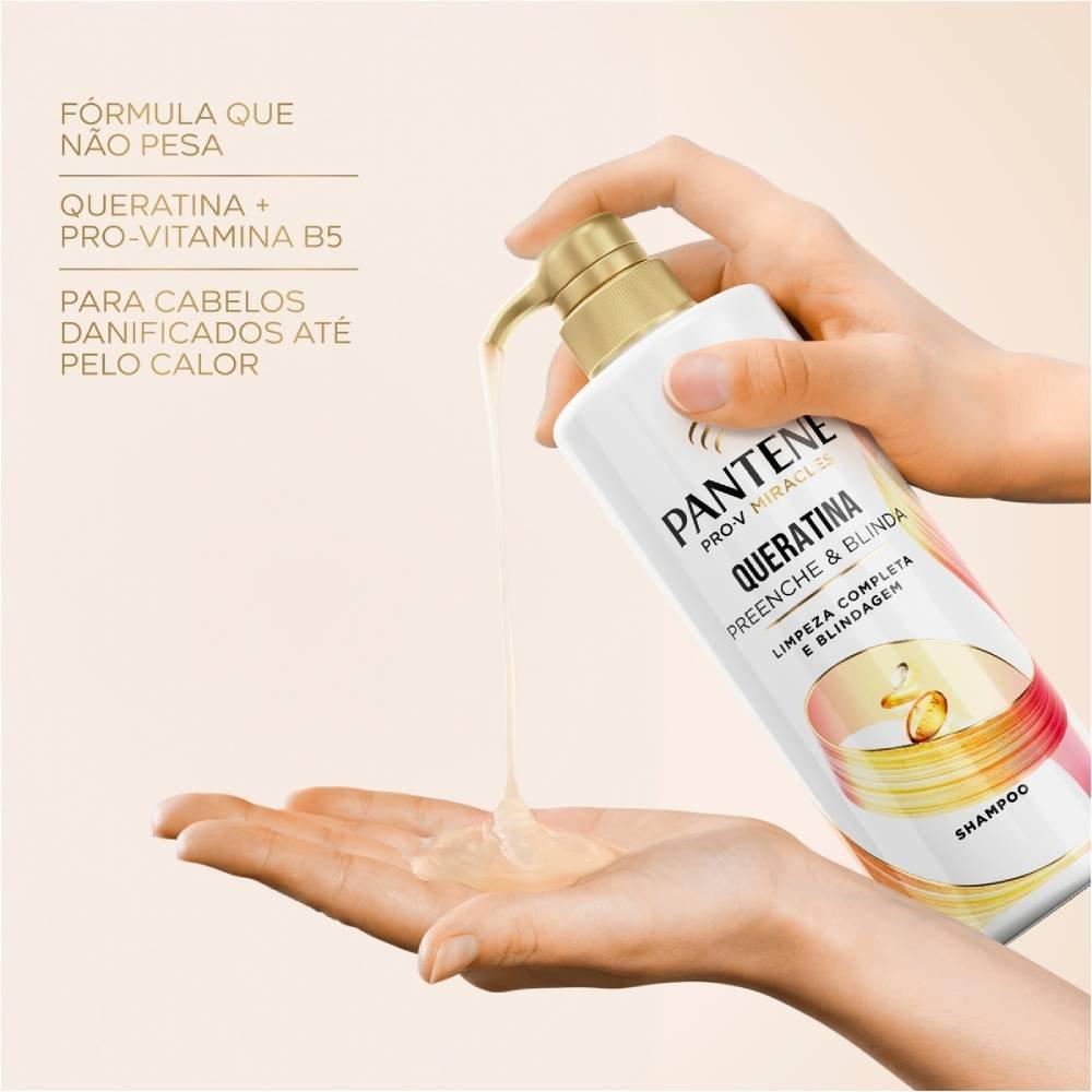 Shampoo Pantene Pro-v Queratina 510ml - 3
