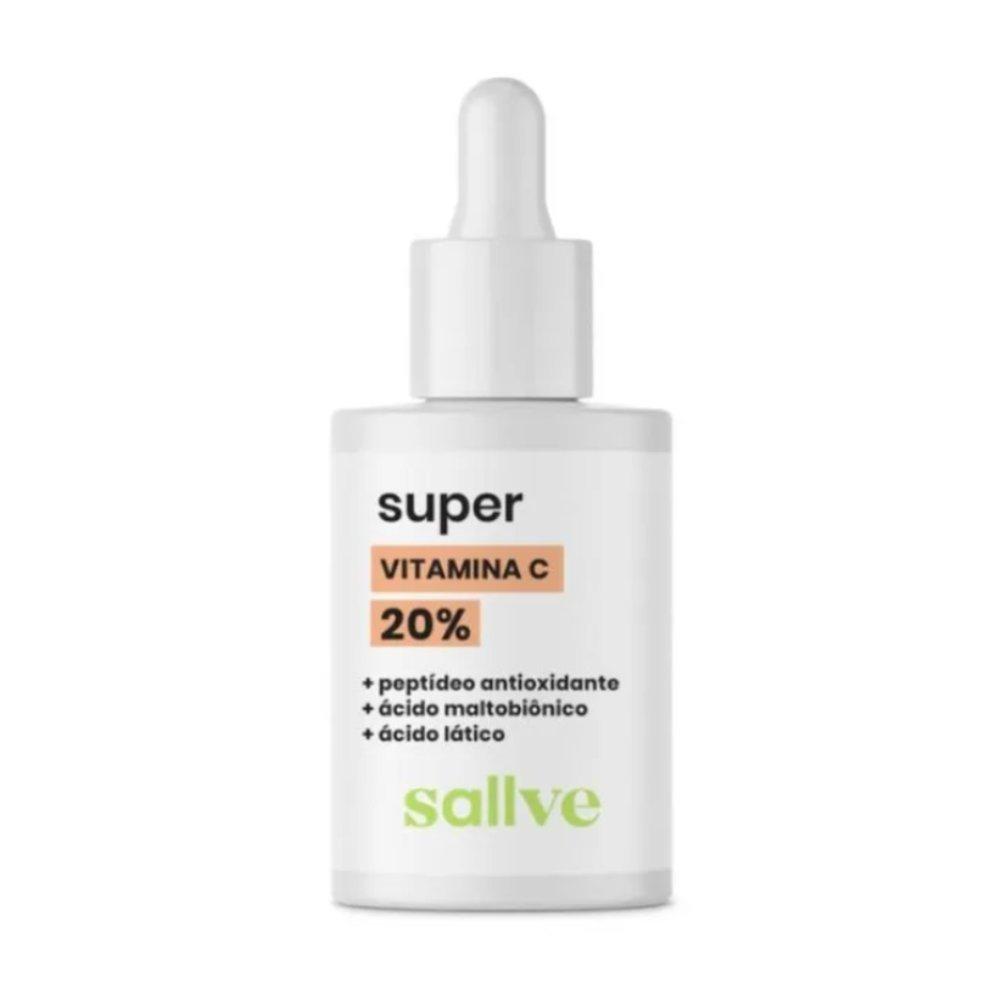 Sérum Facial Anti-idade Super Vitamina C 20% Sallve 30ml - 1