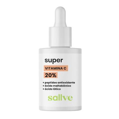 Sérum Facial Anti-idade Super Vitamina C 20% Sallve 30ml