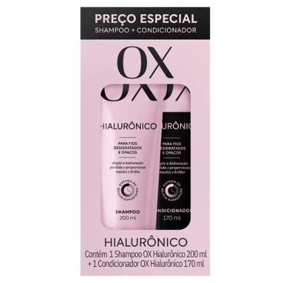 Kit Ox Hialurônico Shampoo 200ml + Condicionador 170ml