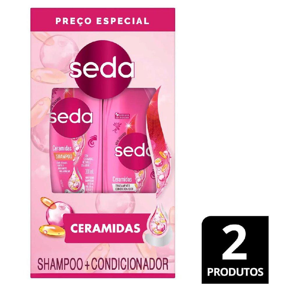 Kit Seda Ceramidas Shampoo 300ml + Condicionador 190ml - 1