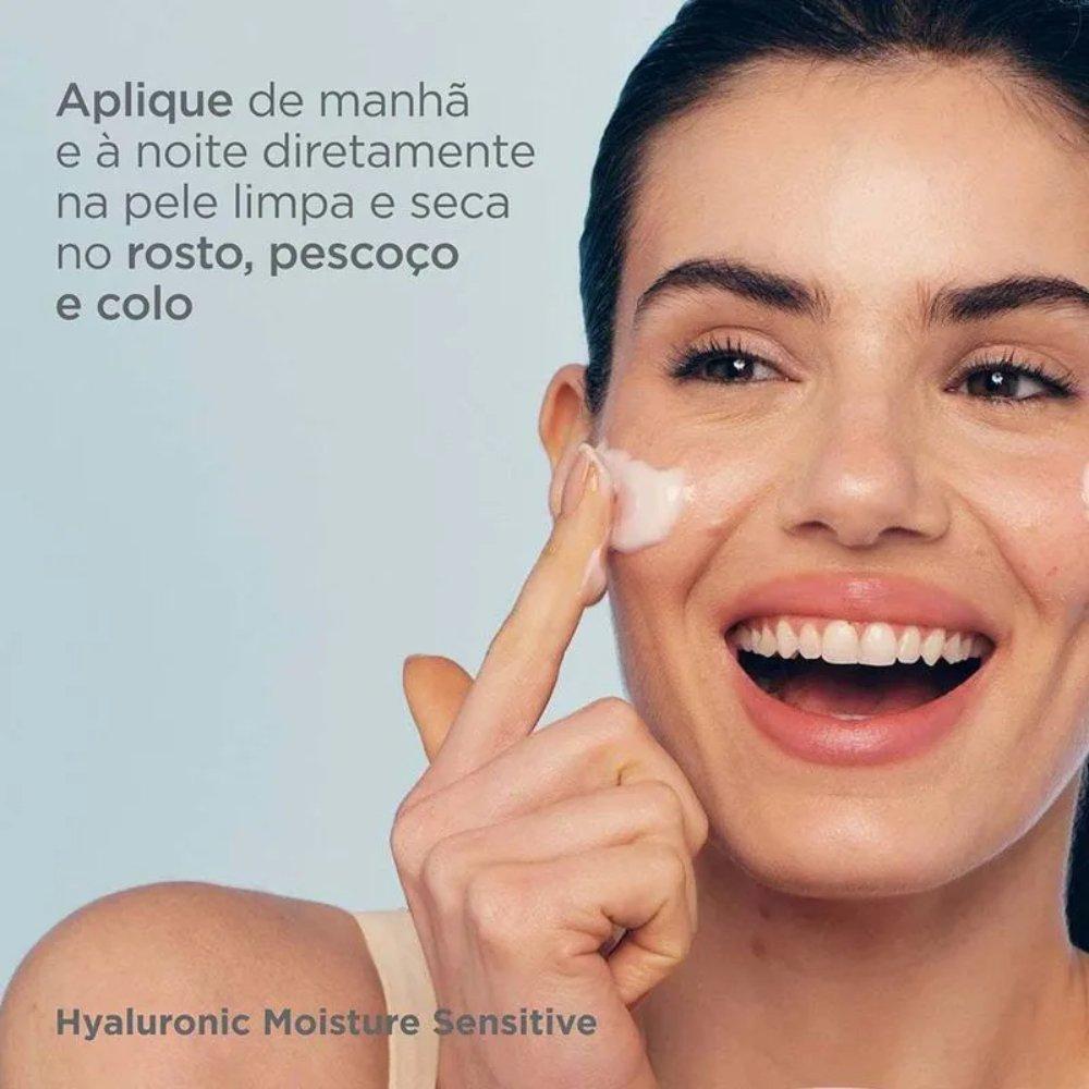 Refil Creme Facial Anti-idade Pele Sensível Isdin Isdinceutics Hyaluronic Moisture Sensitive 50g - 3