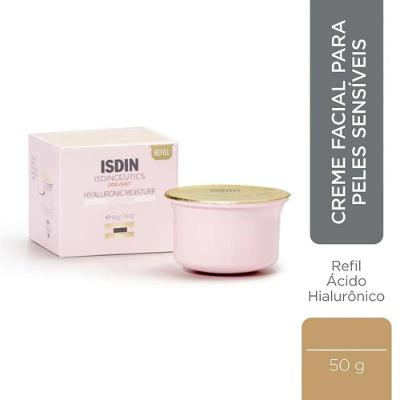 Creme Isdinceutics Hyaluronic Moisture Sensitive Skin Refil 50g