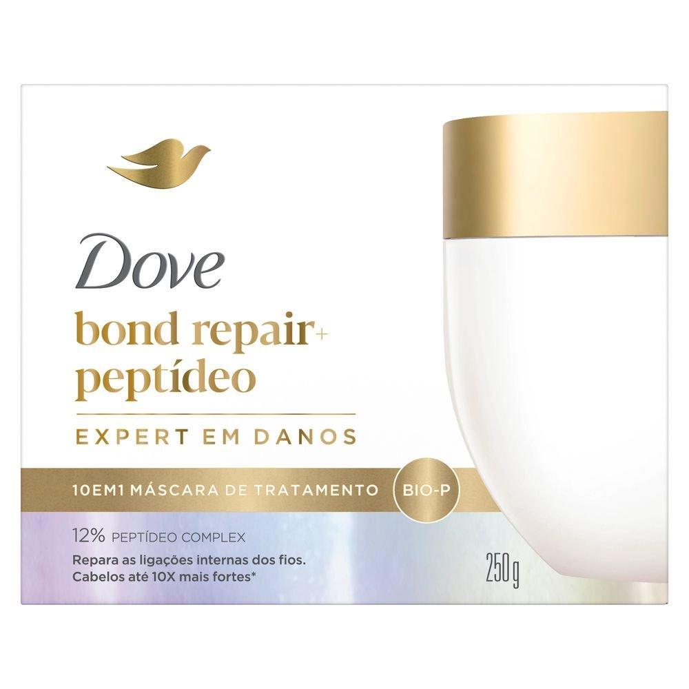 Máscara De Tratamento Capilar Dove 10 Em 1 Bond Intense Repair + Peptídeo 250g - 12