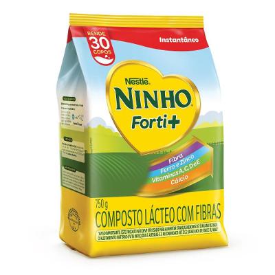 Composto Lácteo Ninho Forti+ Fibras Sachê 750g