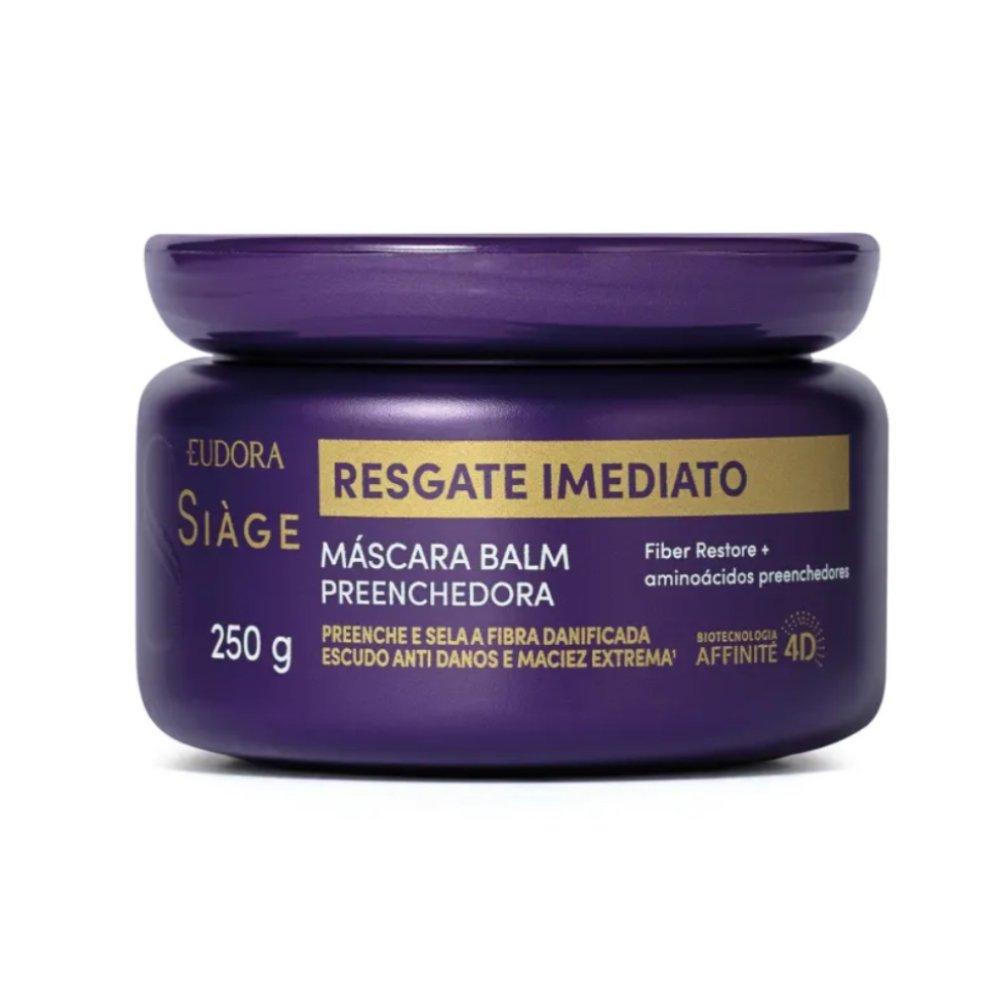 Máscara Capilar Eudora Siàge Resgate Imediato 250g - 1