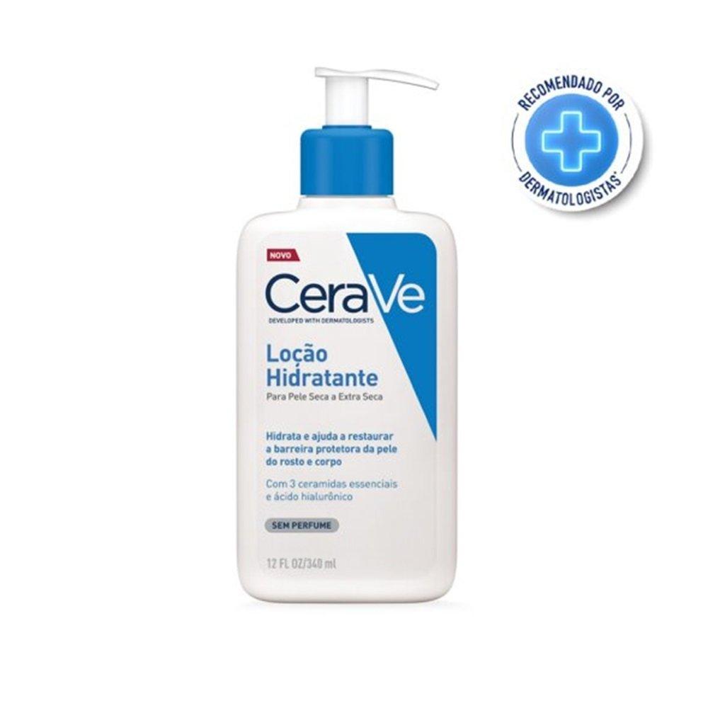 Creme Hidratante Corporal Cerave Ácido Hialurônico Ceramidas Para Pele Seca 340ml - 1