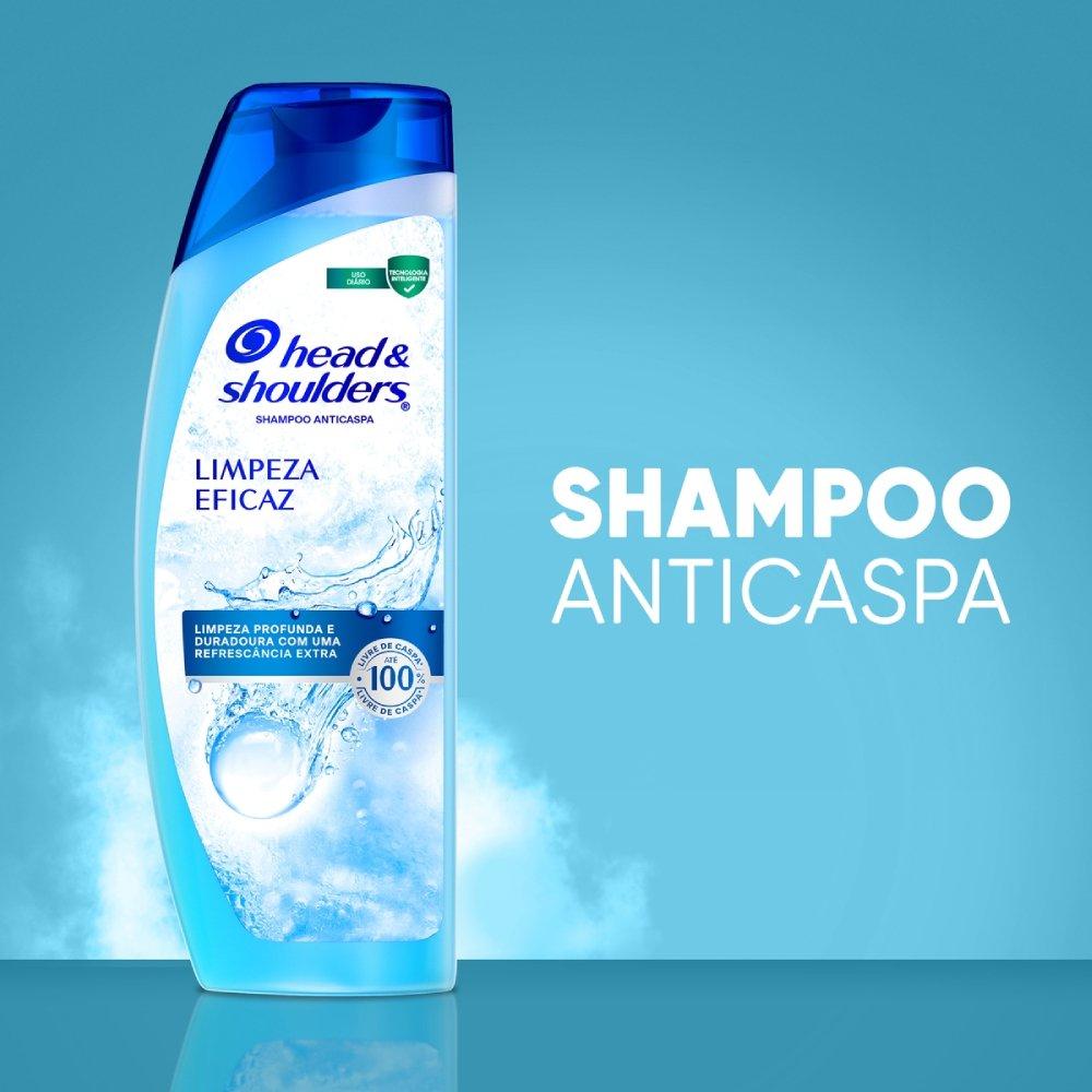 Shampoo Anticaspa Head & Shoulders Limpeza Eficaz 200 Ml - 4