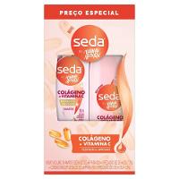 Kit Seda By Niina Secrets Colágeno + Vitamina C Shampoo 300ml + Condicionador 190ml - 2