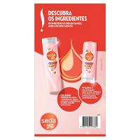Kit Seda By Niina Secrets Colágeno + Vitamina C Shampoo 300ml + Condicionador 190ml - 3