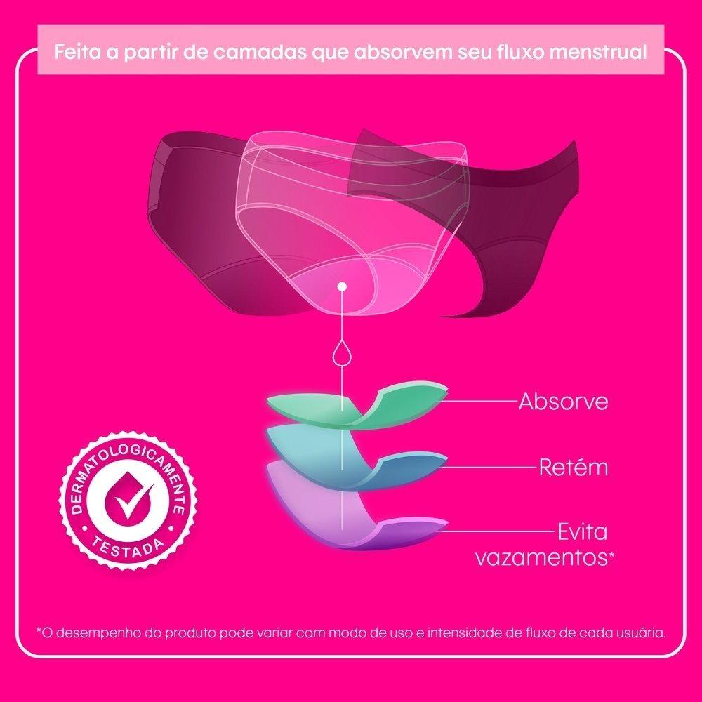 Calcinha Absorvente Intimus Bikini Gg - 1 Unidade - 4