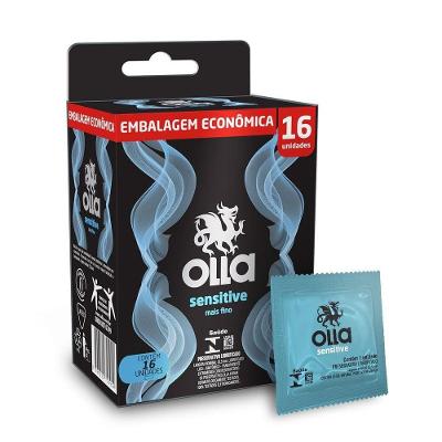Preservativo Olla Sensitive Com 16 Unidades
