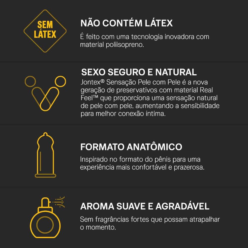 Preservativo Sensação Pele Com Pele - 2 Unidades - 4