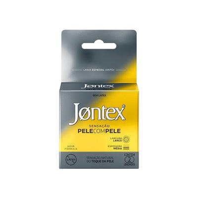 Preservativo Jontex Sensação Pele Com Pele Com 2 Unidades
