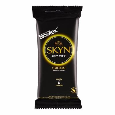 Preservativo Blowtex Skyn Com 6 Unidades