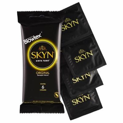 Preservativo Blowtex Skyn Com 6 Unidades