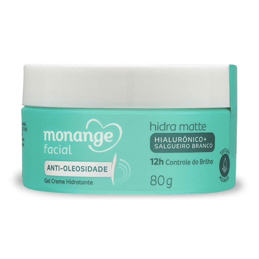 Creme Gel Hidratante Monange Facial Hidra Matte Anti-oleosidade 80g - 1