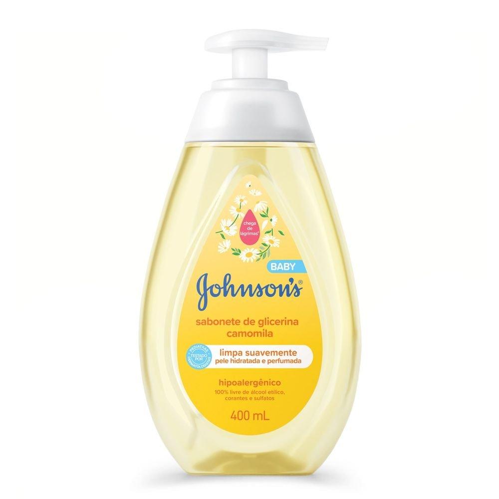 Sabonete Líquido Glicerina Johnsons Baby Camomila 400ml - 3