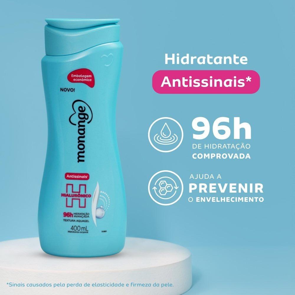 Hidratante Corporal Monange Antissinais Com Ácido Hialurônico 400ml - 2