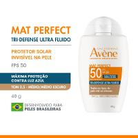 Protetor Solar Facial Avène Mat Perfect Tri-defense Ultra Fluido Cor 2.5 Fps50 40g - 2