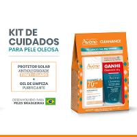 Kit Avène Cleanance Protetor Solar Antioleosidade Fps70 Tom Claro 40g + Gel De Limpeza 40g - 2