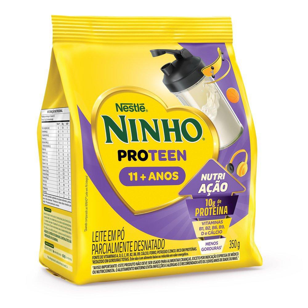 Leite Em Pó Desnatado Ninho Pro Teen Sachê 350g - 1