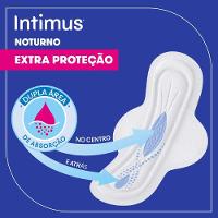 Absorvente Intimus Noturno Extra Proteção Seca Com Abas 45 Unidades - 3
