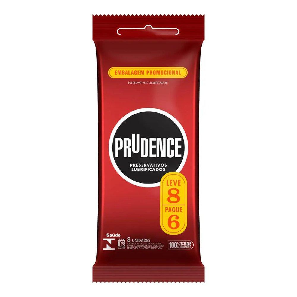 Preservativo Prudence Lubrificado 8 Unidades Leve 8 Pague 6 - 1