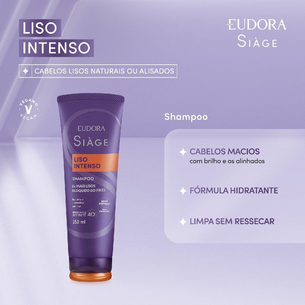 Shampoo Eudora Siàge Liso Intenso 250ml - 2