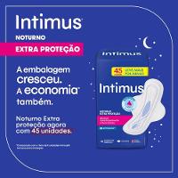 Absorvente Intimus Noturno Extra Proteção Suave Com Abas 45 Unidades - 2