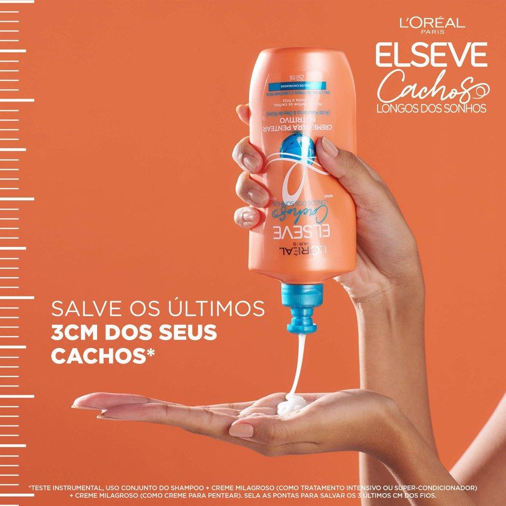 Creme Para Pentear Nutritivo L’oréal Paris Elseve Cachos Longos Dos Sonhos 250ml - 4